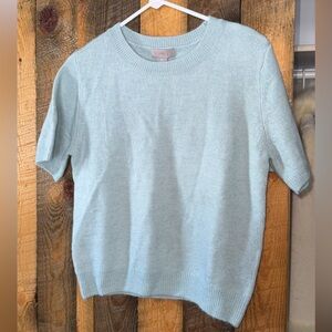 H&M Light Blue Short Sleeve Tee